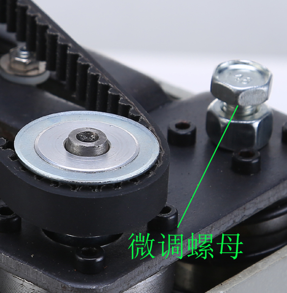 铣槽的钥匙内置微调锁紧